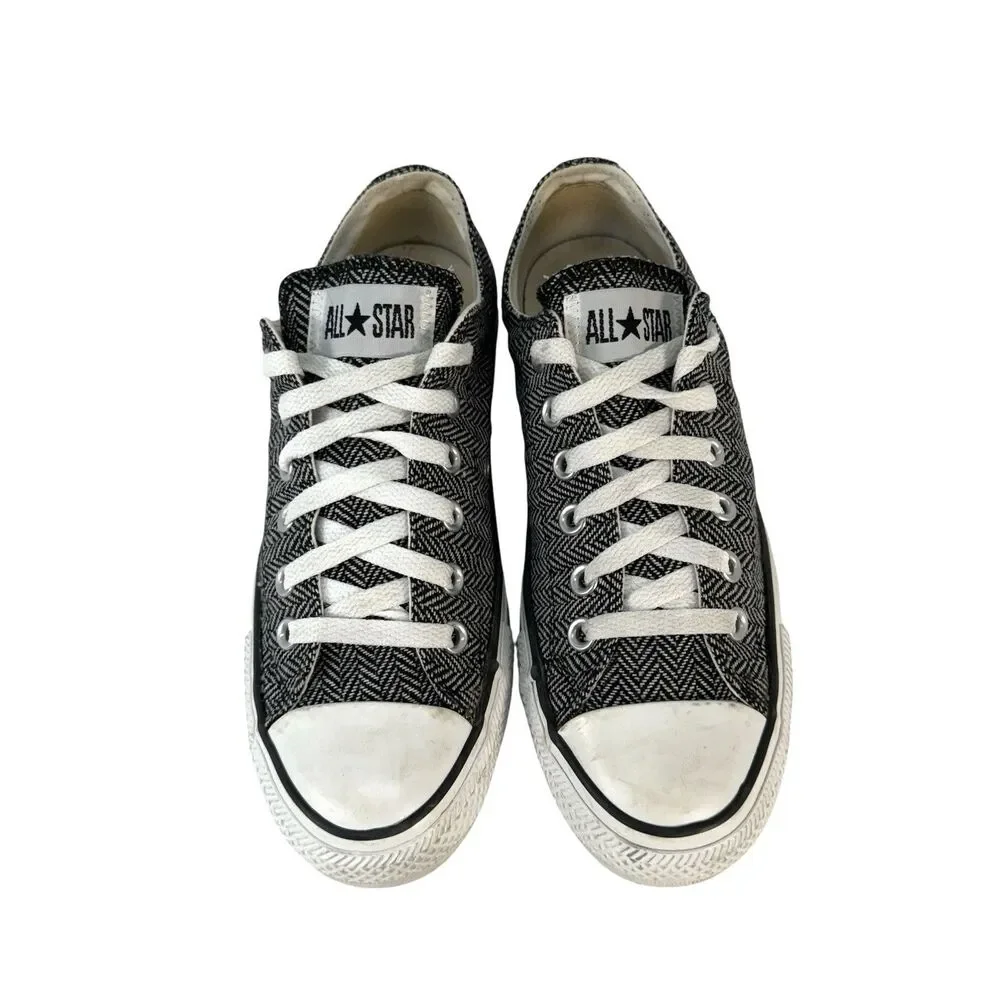 Converse Chuck Taylor Ox Herringbone Shoes Unisex Size Mens 6 Woman’s 8